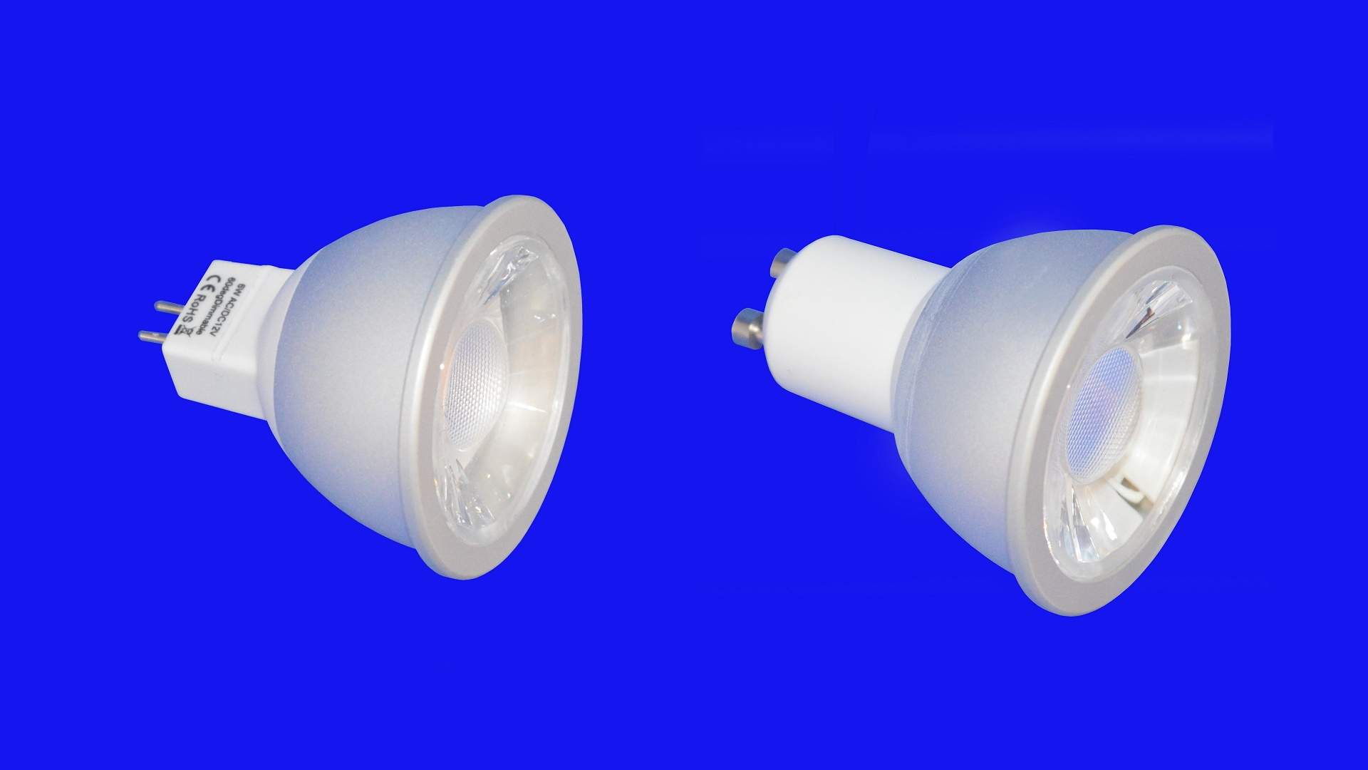 Replacing old halogen light bulbs with modern LED lamps