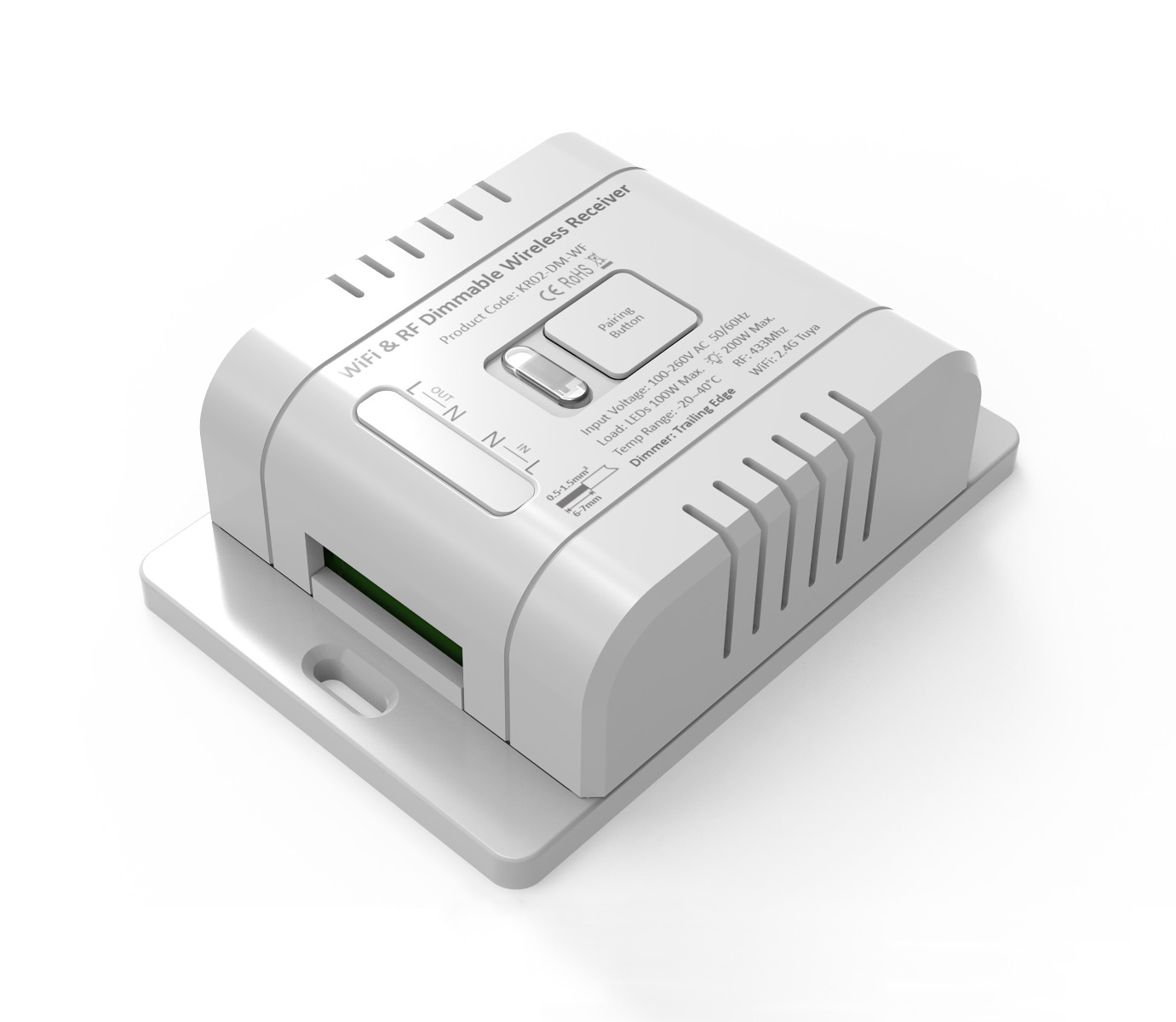 Elipta Konect 1 channel Smart RF/WIFI Dimmer