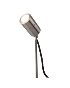 Elipta Compact Spike Spotlight - Stainless Steel - 240v GU10