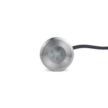 Elipta Navigator Mono - Stainless Steel - 12v - White LED - Round