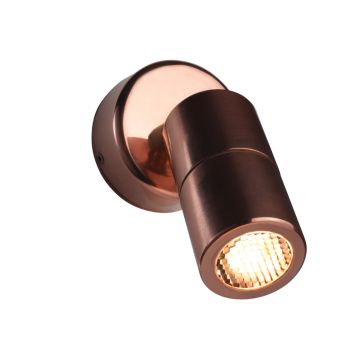 Elipta Microspot Outdoor Wall Spotlight - Copper - 12v MR11