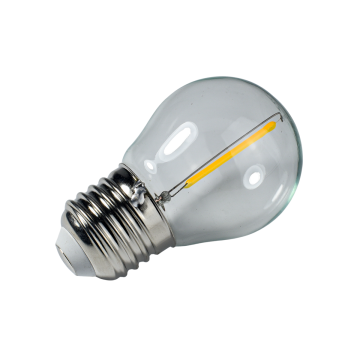 Elipta E27 Golf Ball Lamp - 1w - 80lm - 2700K for Festoon Lights