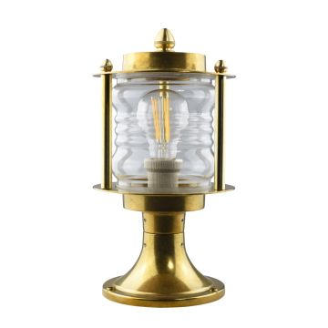 Elipta Portland Post Light - Solid Brass - 29cm