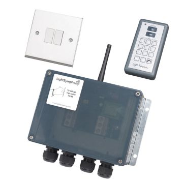 2 Channel Starter Kit: Handset - Wall Switch - 2 Channel Controller