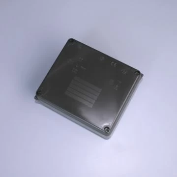 Elipta IP65 Junction Box (Plain Sides) - 160 x 120 x 71mm  -  Black