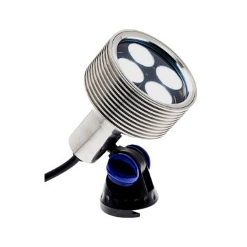 Elipta Excellence - Warm White 12w Underwater Spotlight with Clear Lens