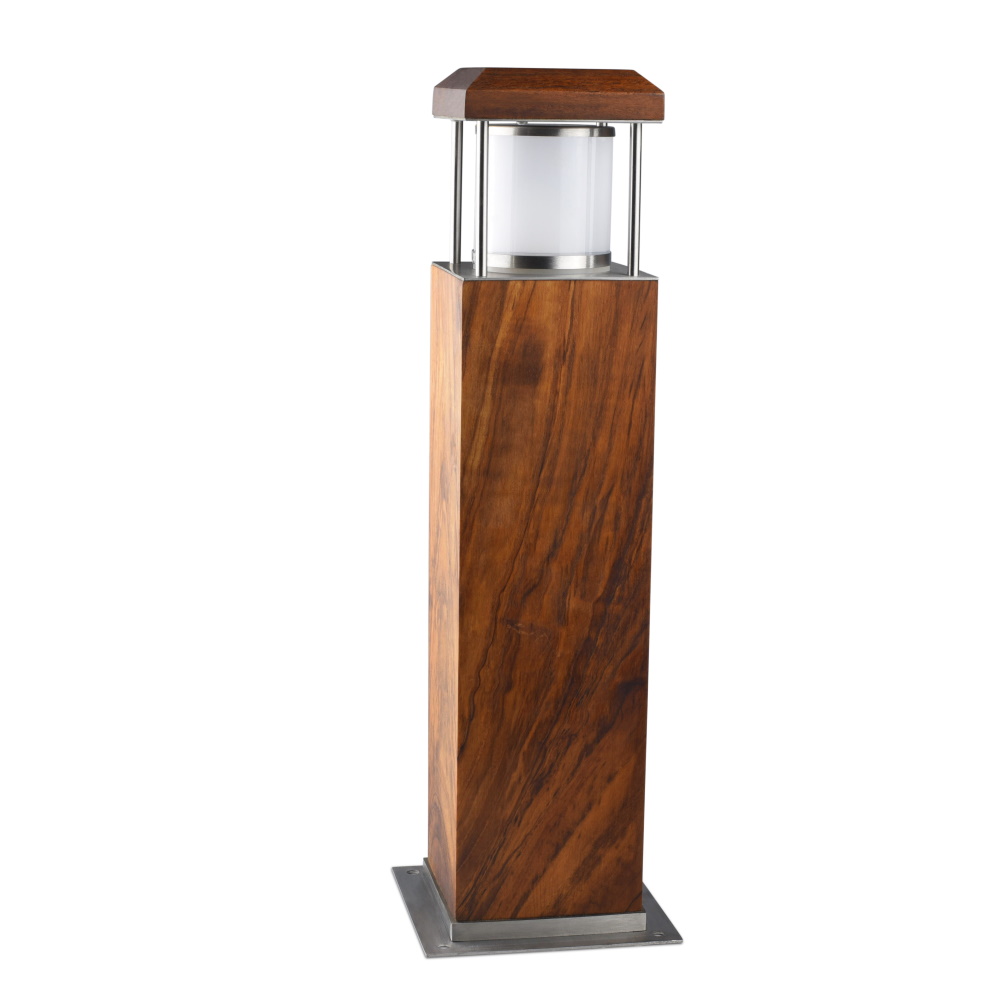 Elipta Cirrus 45 Bollard Light - Teak