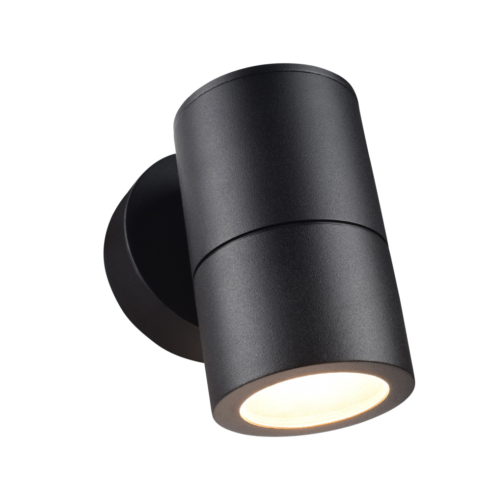 Elipta Compact Outdoor Wall Downlight - Black - 12v MR16
