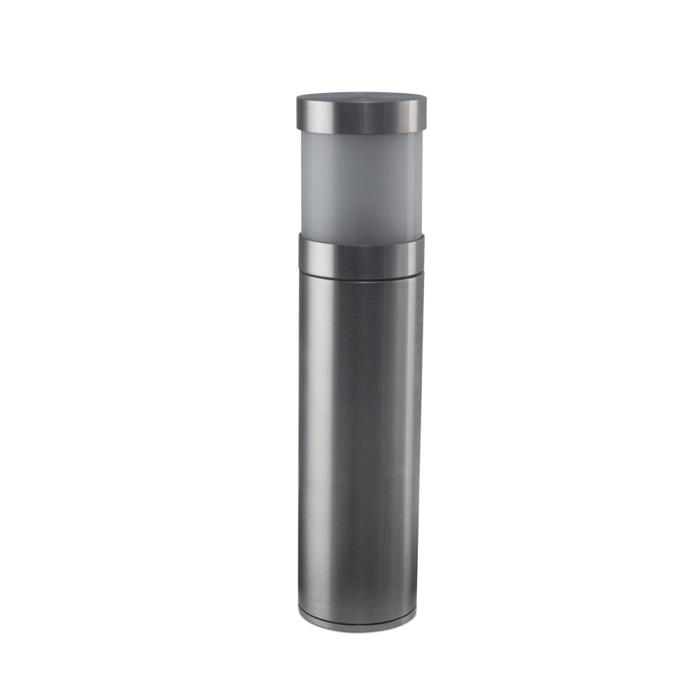 Elipta Compact Bollard Light - Stainless Steel - 240v E27