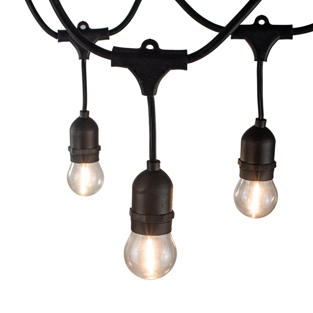 Elipta 5 metre Festoon Kit with 10 x LED Golf Ball Lamps and 3 metre Mains Lead