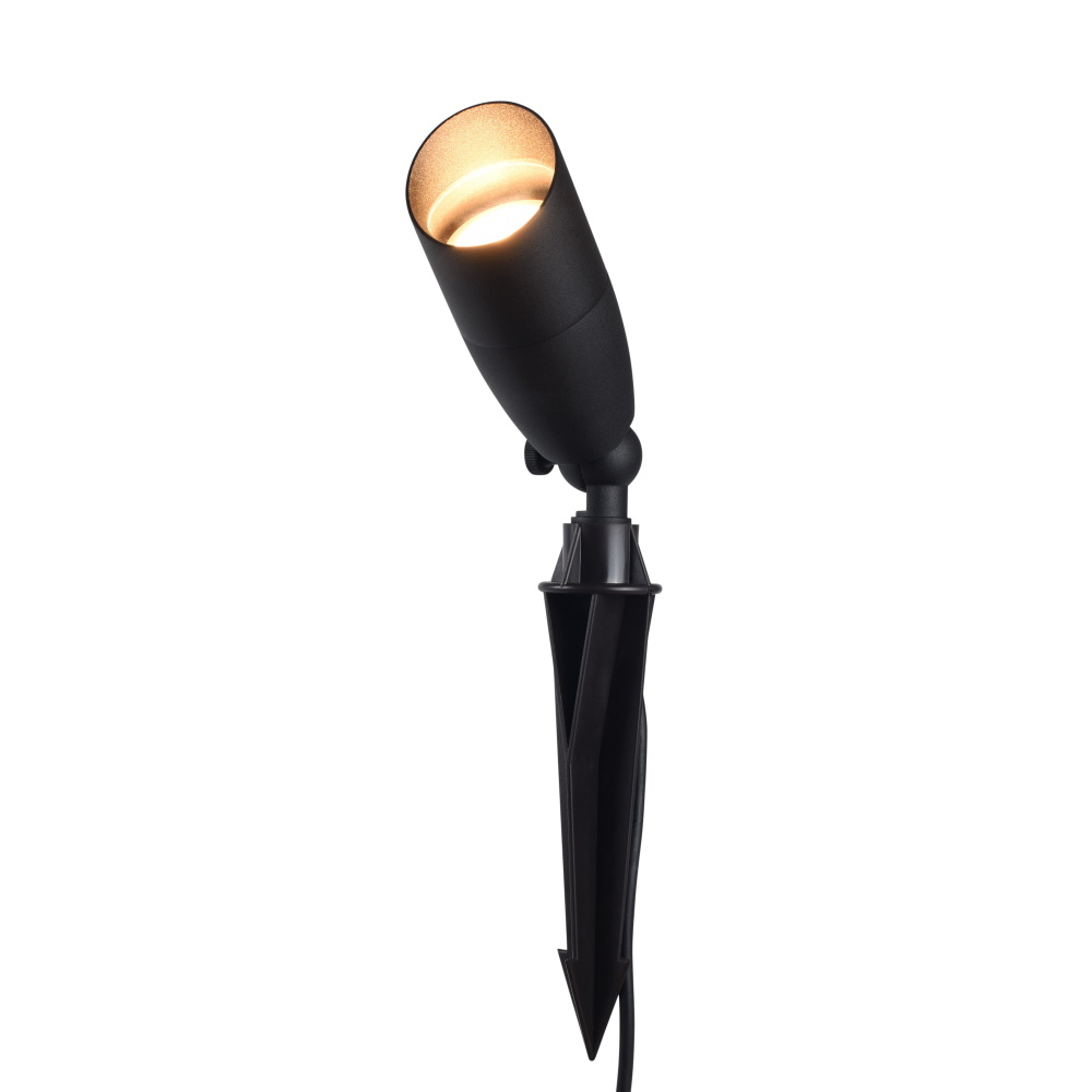 Elipta Taurus II Spike Spotlight - 12V - Black