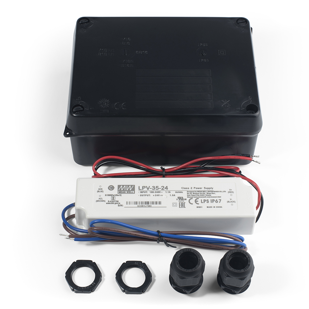 Elipta 35w - 24v Dc - Potted LED Power Supply In IP65 Enclosure