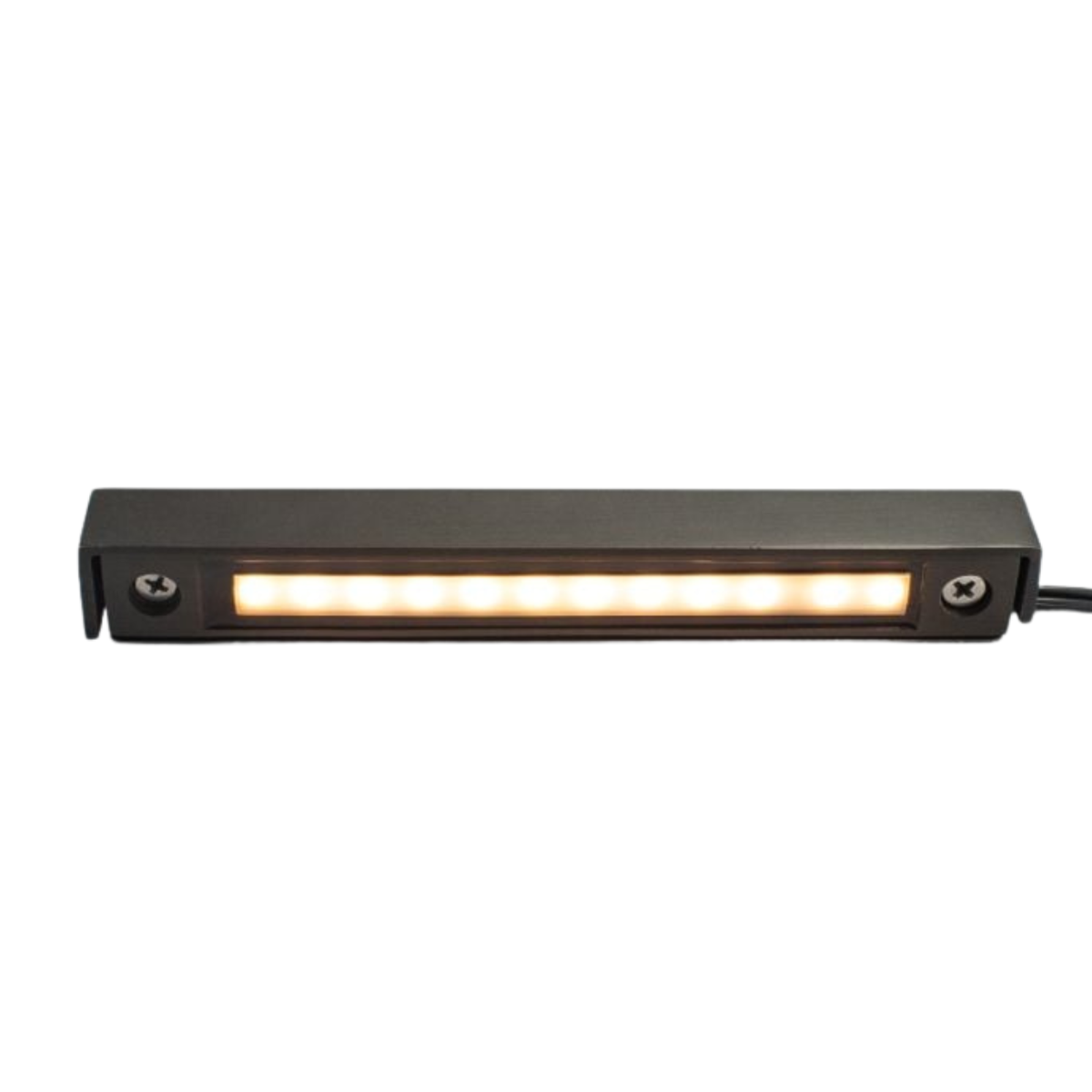 Linear Steplight C/w Bracket - Bronze