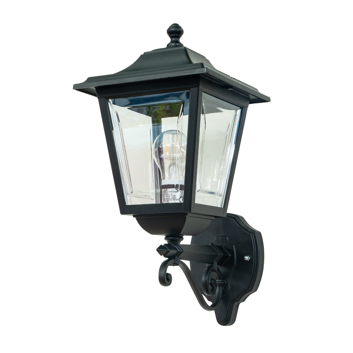 Patilo Large Statement Coachlight Lantern Outdoor Light - Powder Coated Aluminium main product photo