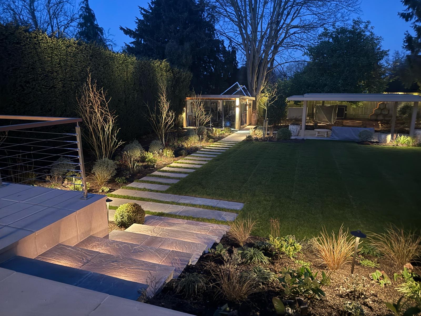 Case Study: Transforming a Family Garden into a Multi-Functional, Elegantly Lit Space