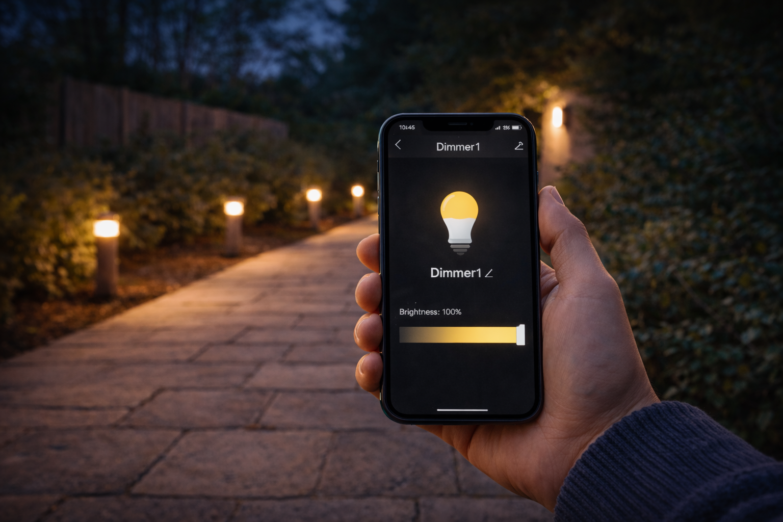 Outdoor Smart Lighting: Control Lights with Your Phone